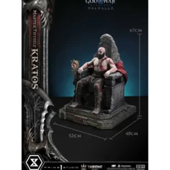 Prime 1 Studio - God of War: Ragnarok Valhalla - MASTER THYSELF KRATOS Bonus Version - Throne Legacy 1/3