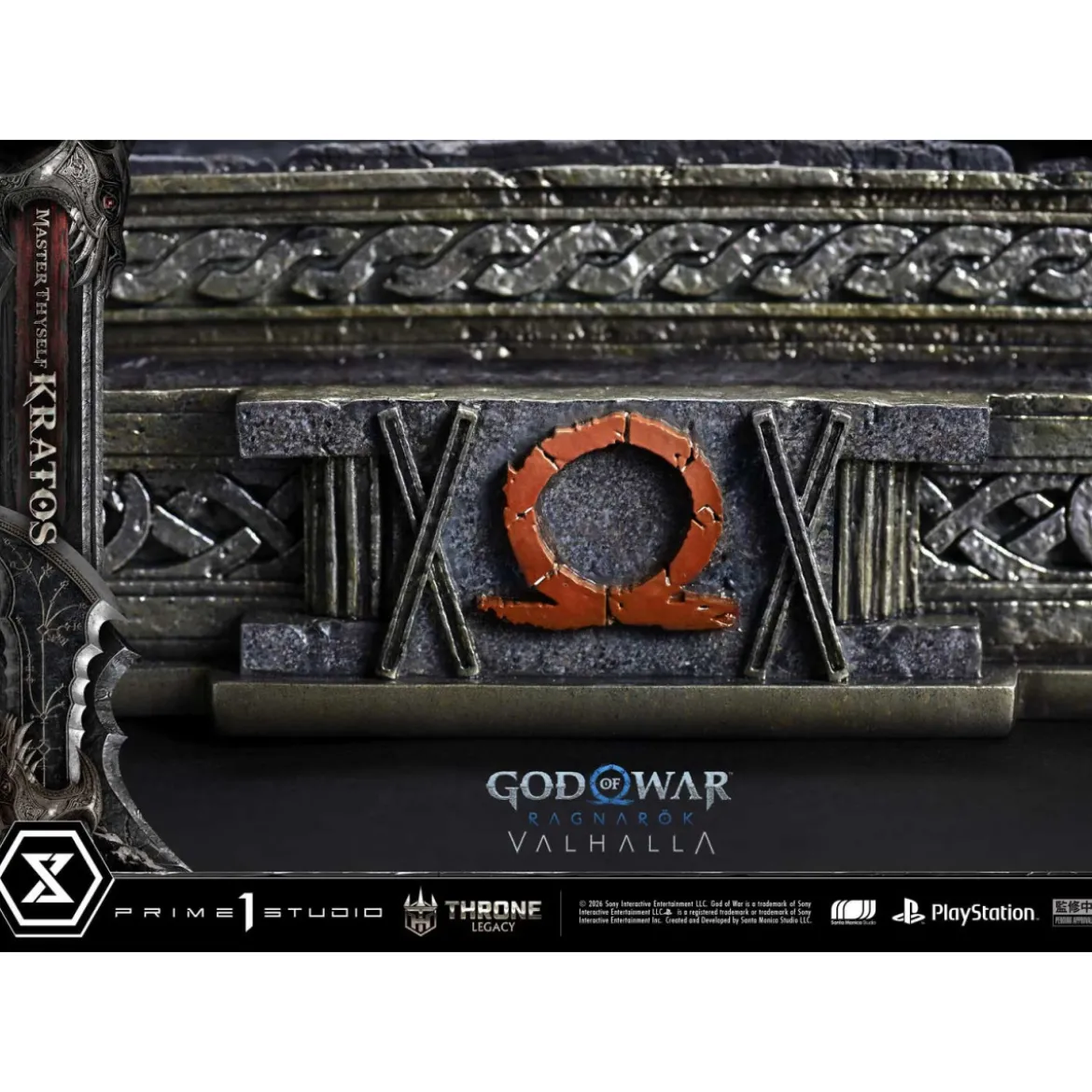Prime 1 Studio - God of War: Ragnarok Valhalla - MASTER THYSELF KRATOS Bonus Version - Throne Legacy 1/3