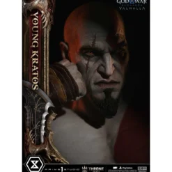 Prime 1 Studio - God of War: Ragnarok Valhalla - YOUNG KRATOS Bonus Version - Throne Legacy 1/3