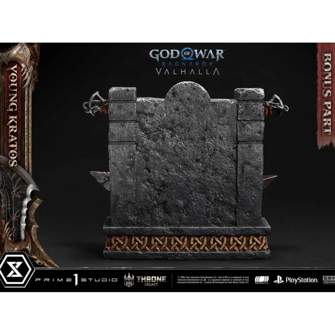 Prime 1 Studio - God of War: Ragnarok Valhalla - YOUNG KRATOS Bonus Version - Throne Legacy 1/3