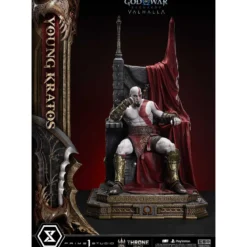 Prime 1 Studio - God of War: Ragnarok Valhalla - YOUNG KRATOS Bonus Version - Throne Legacy 1/3