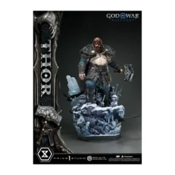 Prime 1 Studio - God of War: Ragnarok - Thor Deluxe Bonus Version - Real Elite Masterline Series 1/3