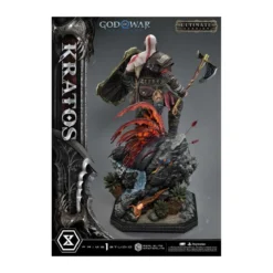 Prime 1 Studio - God of War: Ragnarok - Kratos Ultimate Bonus Version - Real Elite Masterline Series 1/3
