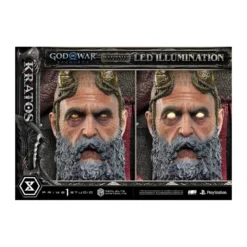 Prime 1 Studio - God of War: Ragnarok - Kratos Ultimate Bonus Version - Real Elite Masterline Series 1/3