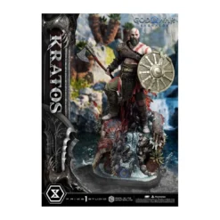 Prime 1 Studio - God of War: Ragnarok - Kratos Ultimate Bonus Version - Real Elite Masterline Series 1/3