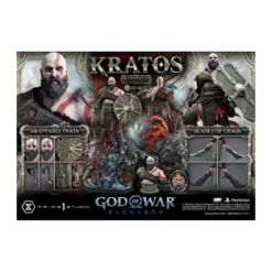 Prime 1 Studio - God of War: Ragnarok - Kratos Ultimate Bonus Version - Real Elite Masterline Series 1/3