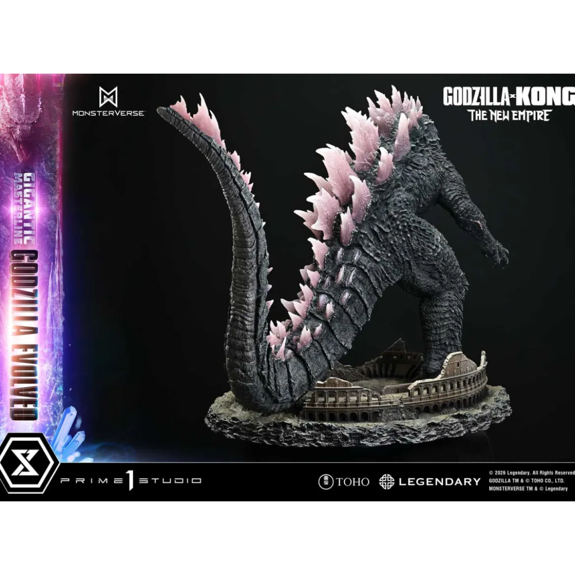 Prime 1 Studio - Godzilla Evolved Bonus Ver. - Godzilla x Kong: The New Empire Gigantic Masterline Series