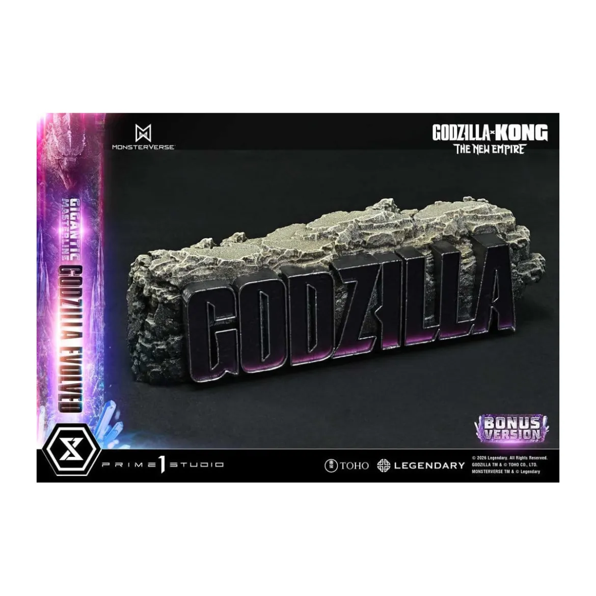 Prime 1 Studio - Godzilla Evolved Bonus Ver. - Godzilla x Kong: The New Empire Gigantic Masterline Series