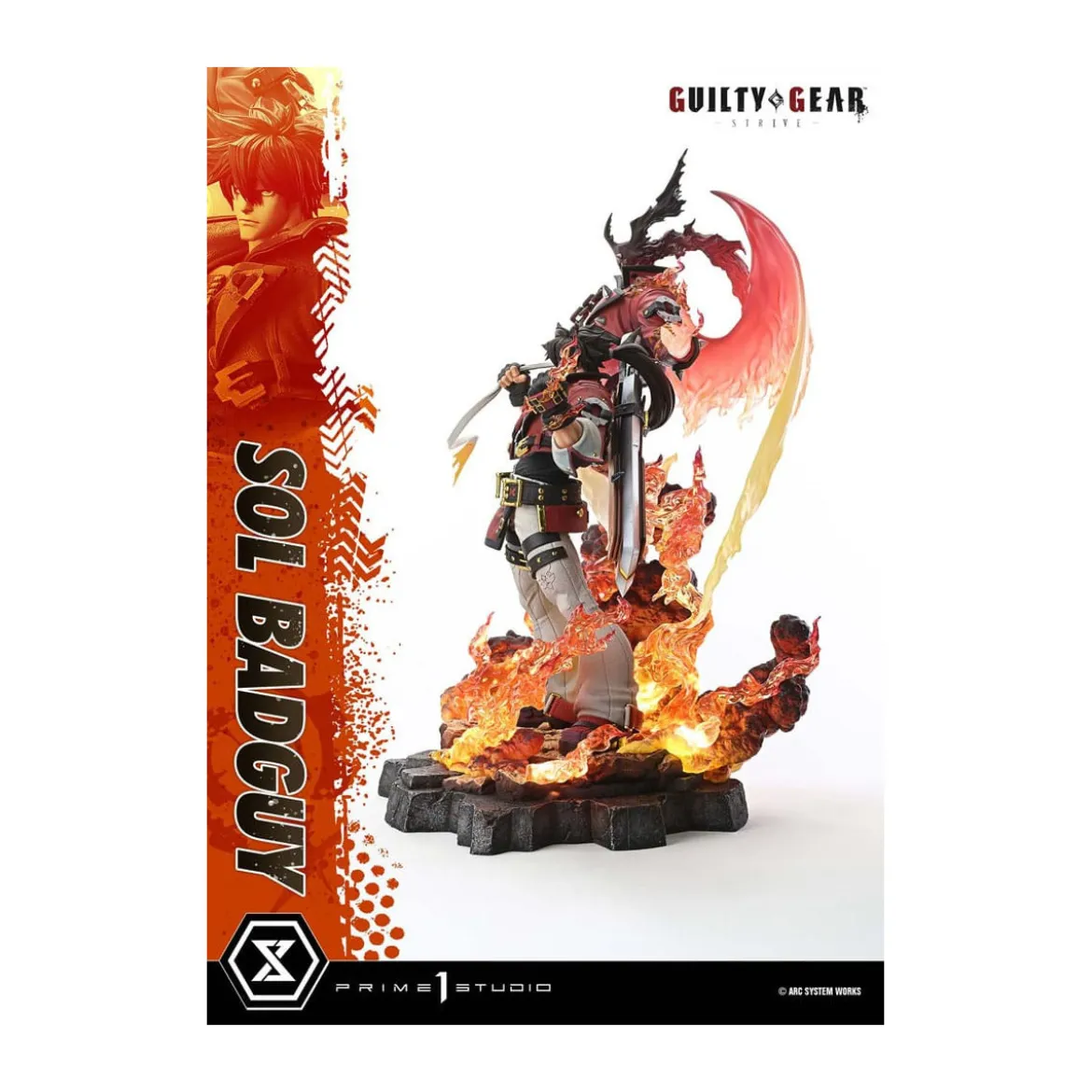 Prime 1 Studio - Guilty gear Strive - Sol Badguy Bonus Version Premium Masterline Series 1/4