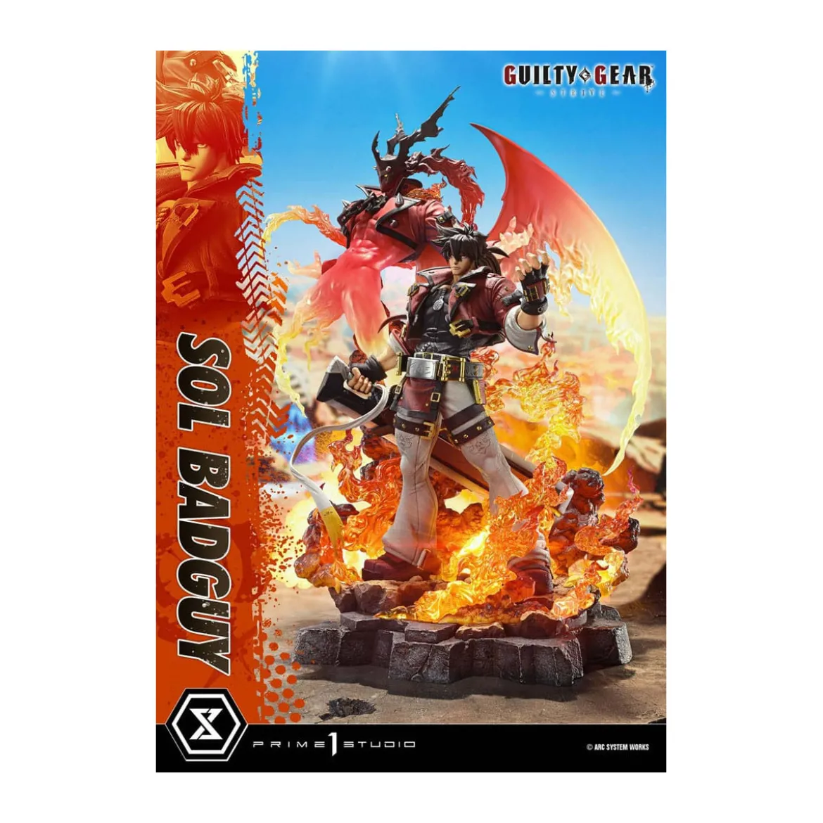Prime 1 Studio - Guilty gear Strive - Sol Badguy Bonus Version Premium Masterline Series 1/4