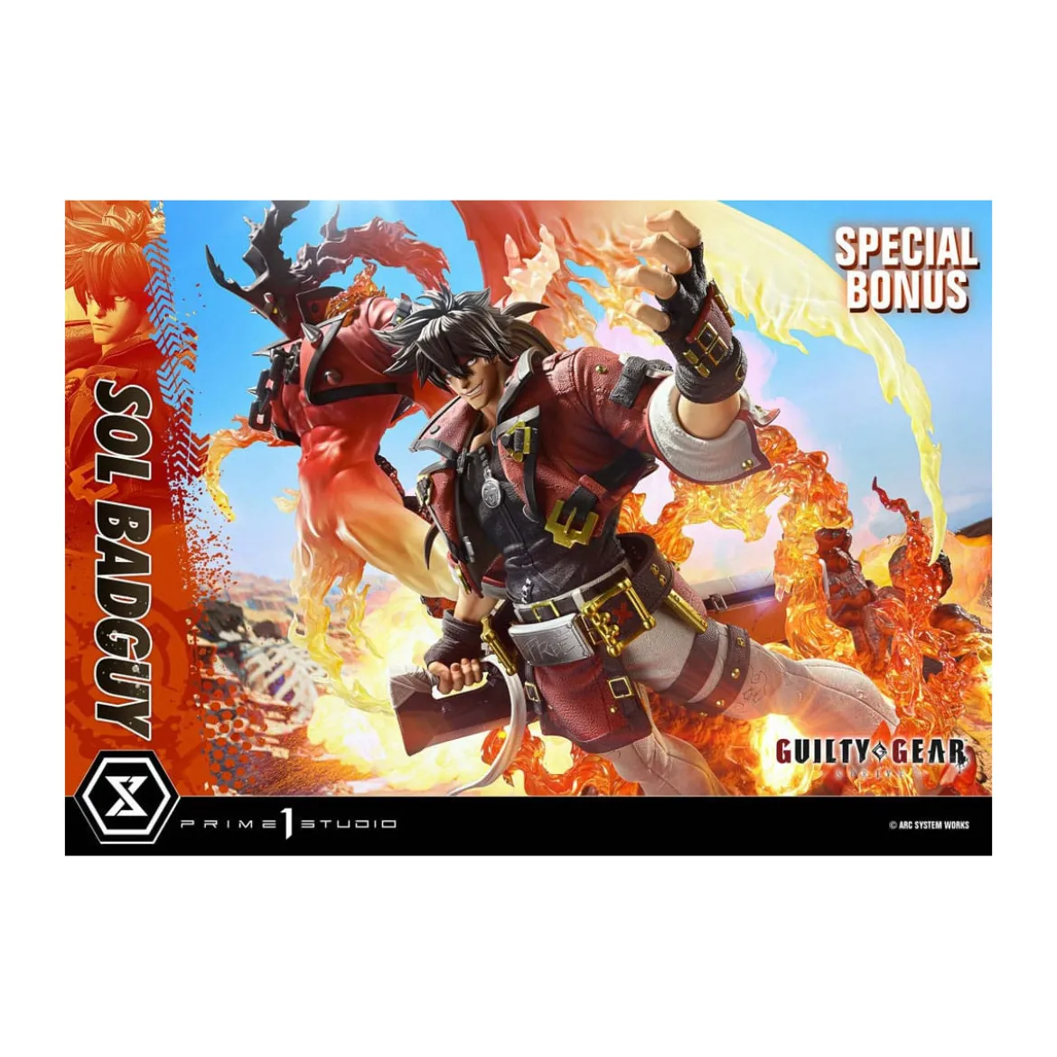 Prime 1 Studio - Guilty gear Strive - Sol Badguy Bonus Version Premium Masterline Series 1/4