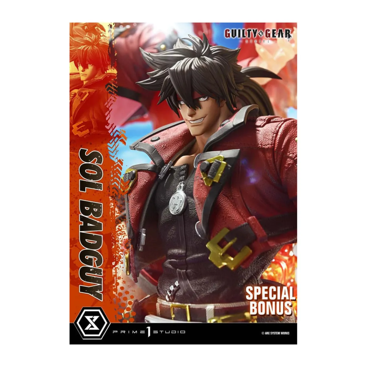 Prime 1 Studio - Guilty gear Strive - Sol Badguy Bonus Version Premium Masterline Series 1/4