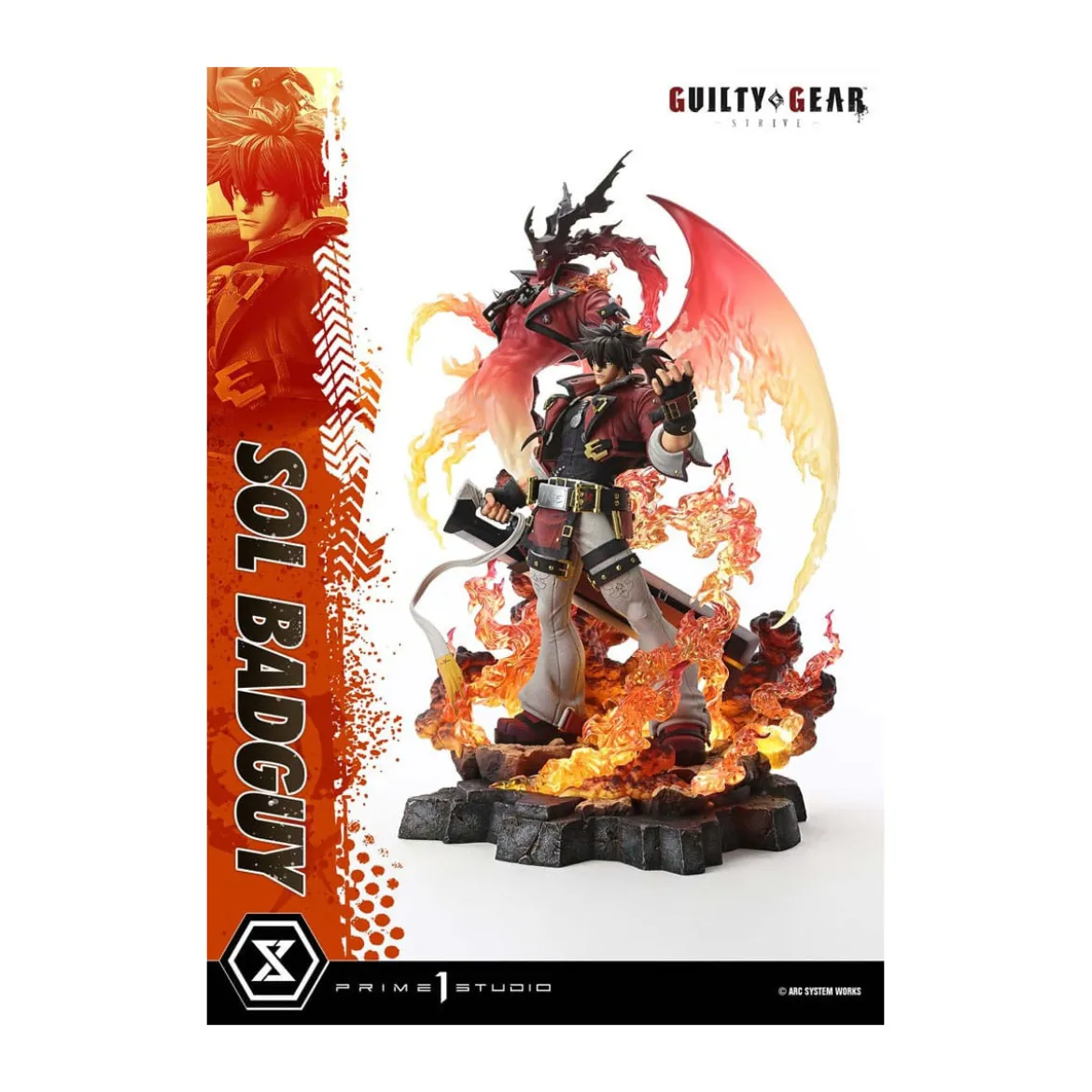 Prime 1 Studio - Guilty gear Strive - Sol Badguy Bonus Version Premium Masterline Series 1/4