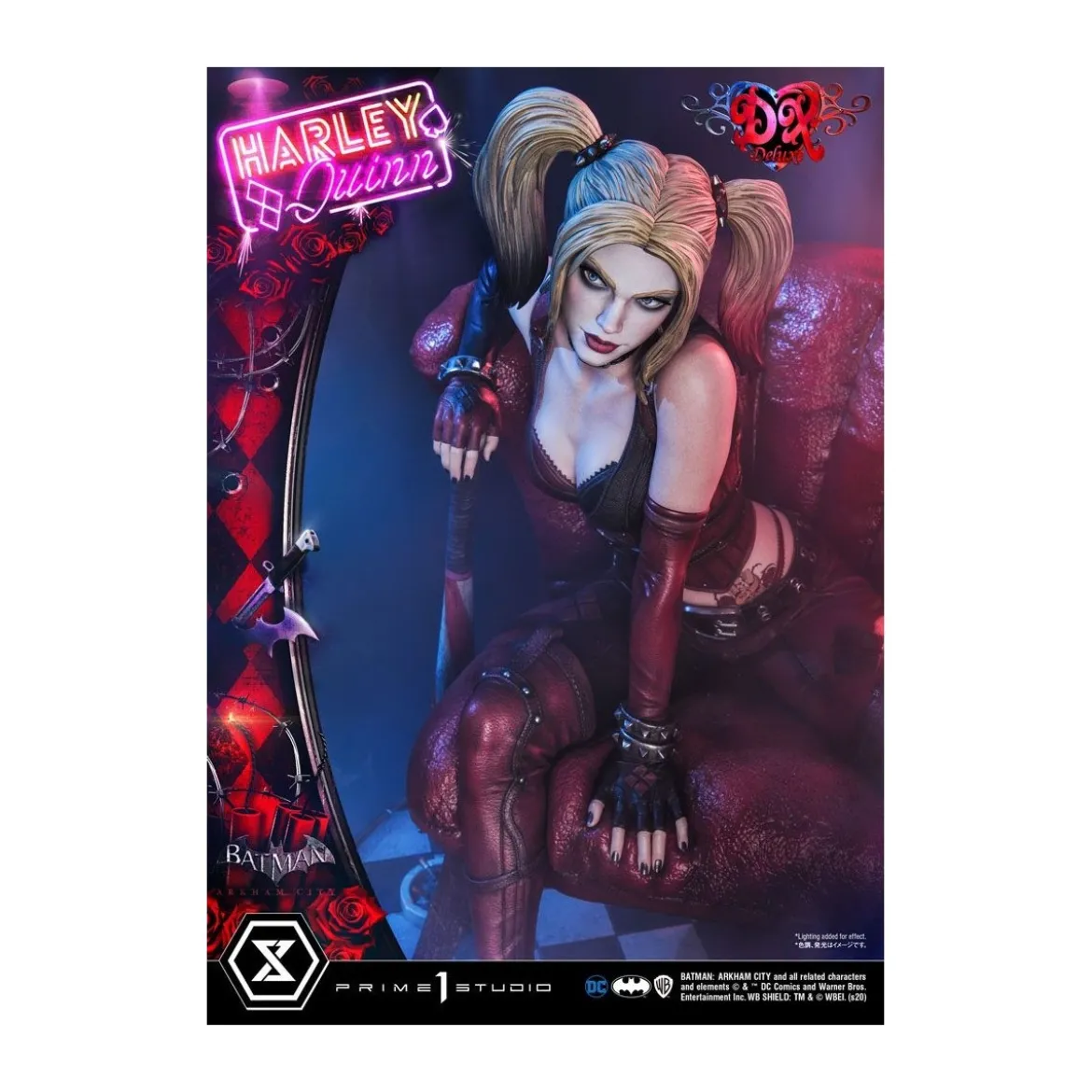 Prime 1 Studio - Harley Quinn Deluxe Bonus Version 1:3 Scale Statue - Batman Arkham City