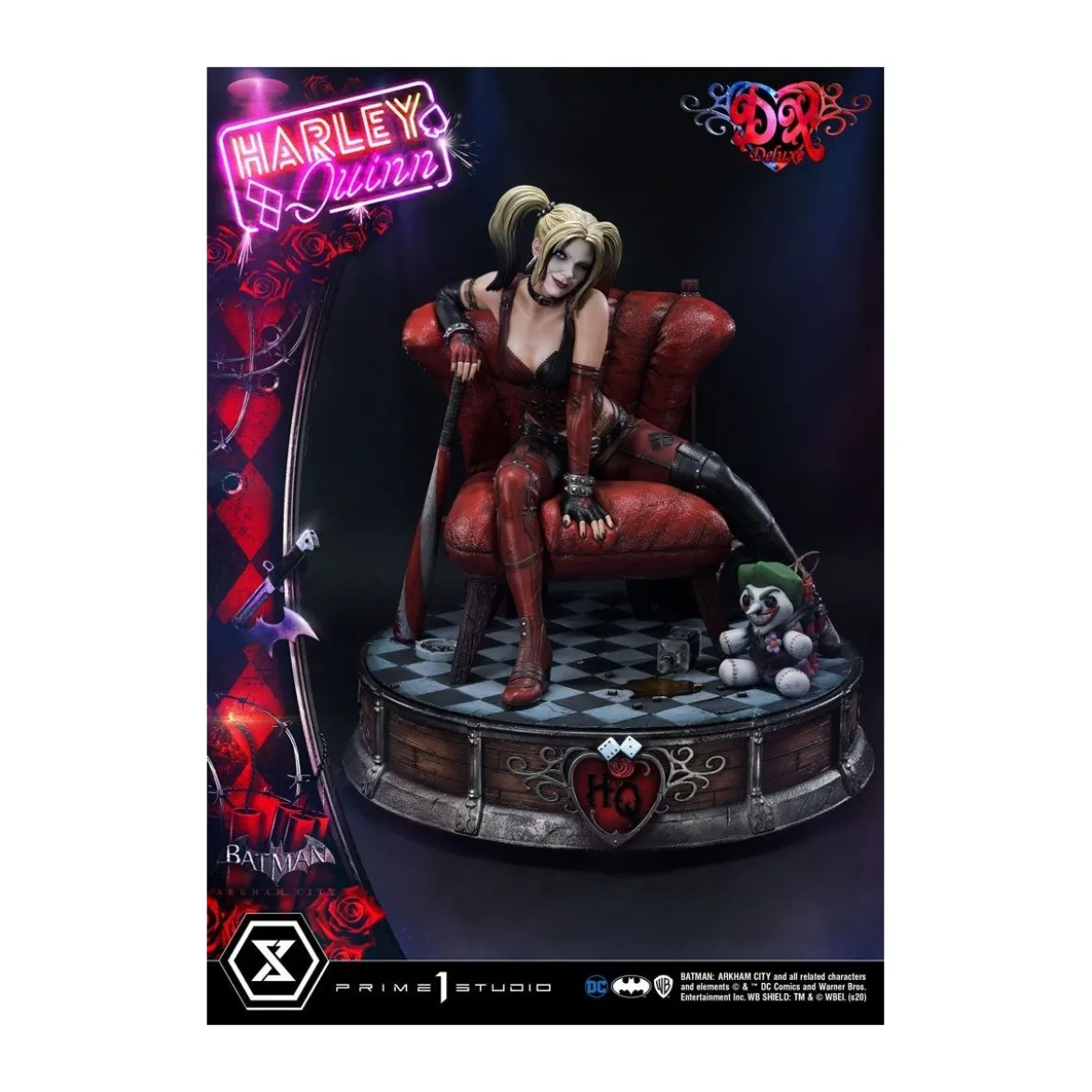 Prime 1 Studio - Harley Quinn Deluxe Bonus Version 1:3 Scale Statue - Batman Arkham City