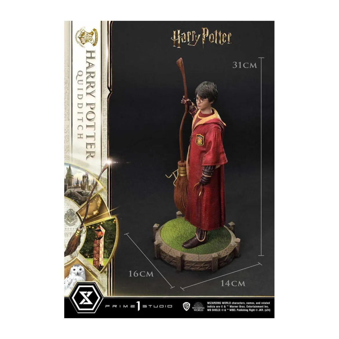 Prime 1 Studio Harry Potter - Prime Collectibles 1/6 Harry Potter Quidditch Edition