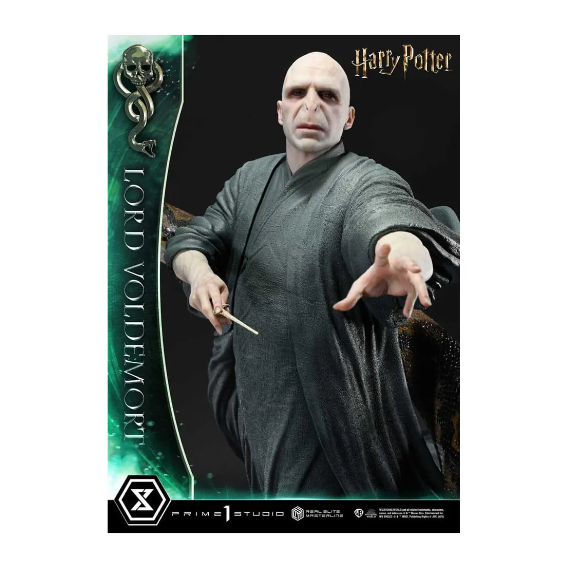 Prime 1 Studio - Harry Potter statuette Real Elite Masterline Series 1/4 Lord Voldemort Bonus Version