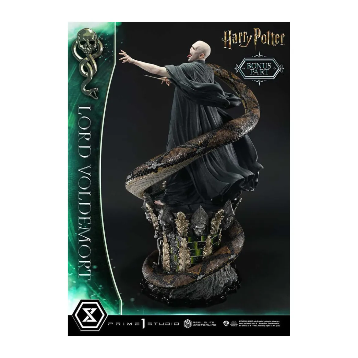 Prime 1 Studio - Harry Potter statuette Real Elite Masterline Series 1/4 Lord Voldemort Bonus Version