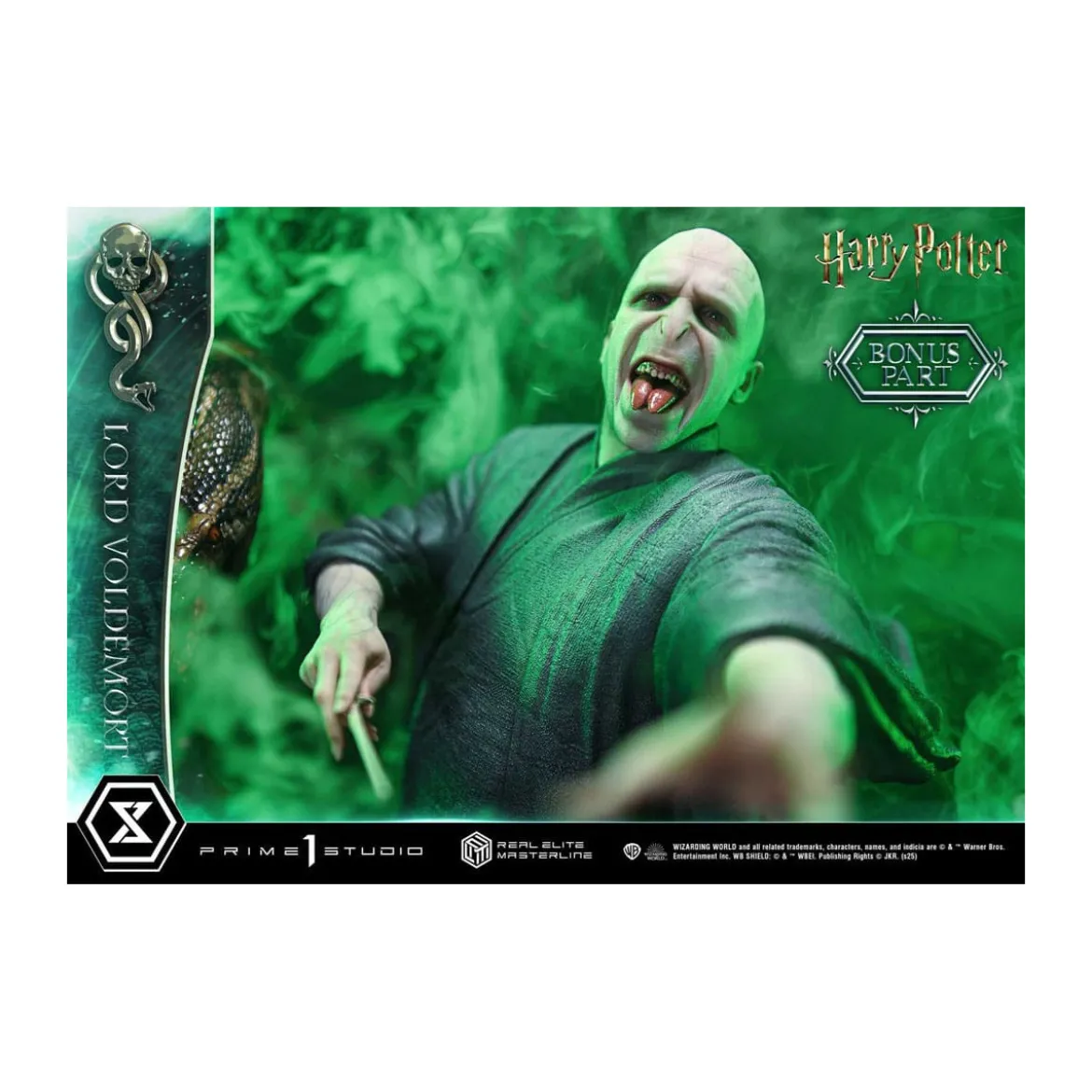 Prime 1 Studio - Harry Potter statuette Real Elite Masterline Series 1/4 Lord Voldemort Bonus Version