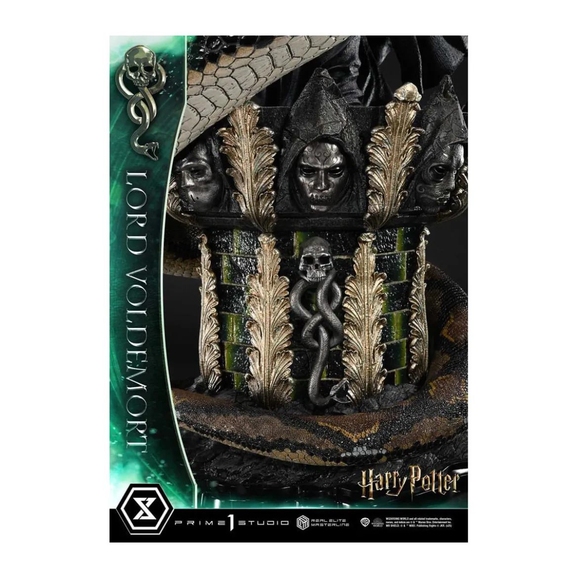 Prime 1 Studio - Harry Potter statuette Real Elite Masterline Series 1/4 Lord Voldemort Bonus Version