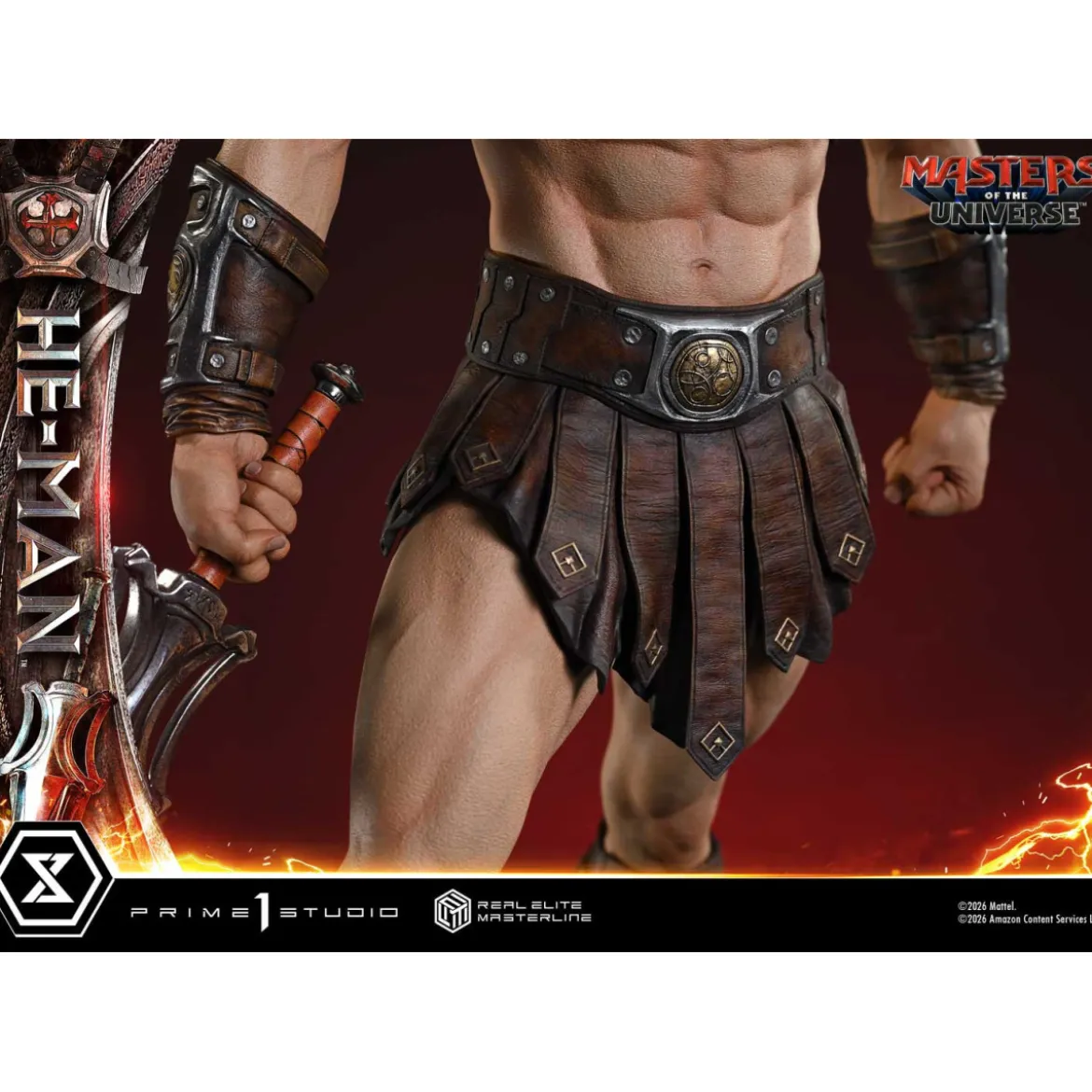 Prime 1 Studio - He-Man Deluxe Bonus Version - Masters of the Universe (2026) Real Elite Masterline 1/3