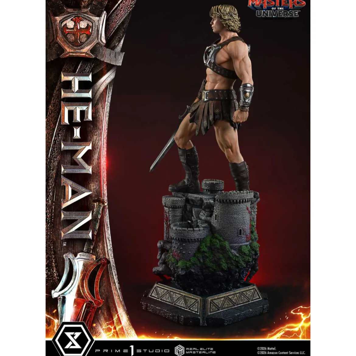 Prime 1 Studio - He-Man Deluxe Bonus Version - Masters of the Universe (2026) Real Elite Masterline 1/3