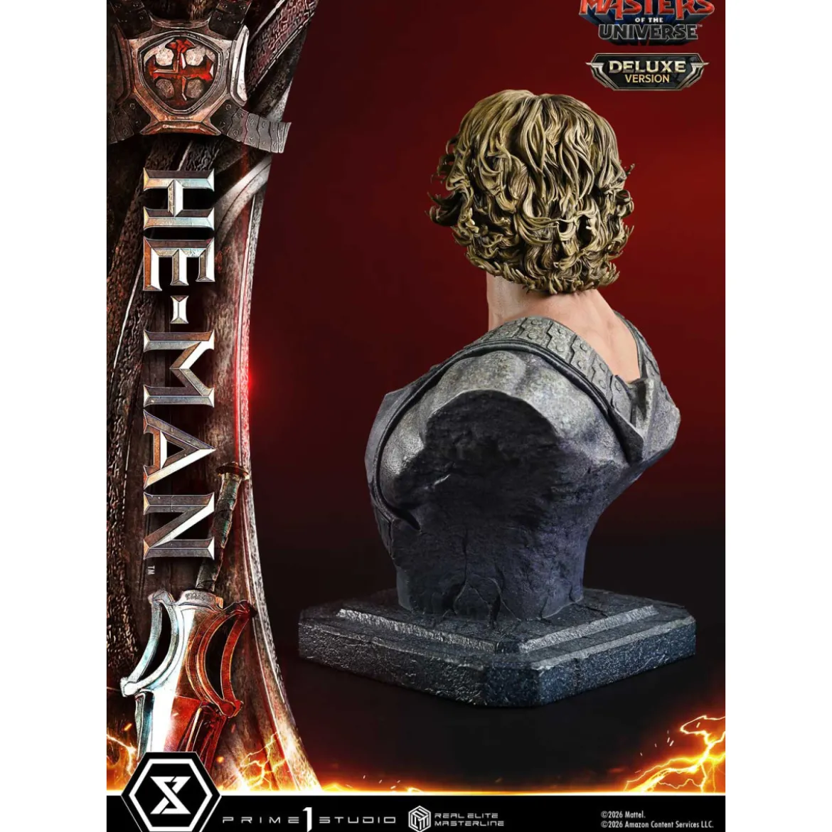 Prime 1 Studio - He-Man Deluxe Bonus Version - Masters of the Universe (2026) Real Elite Masterline 1/3