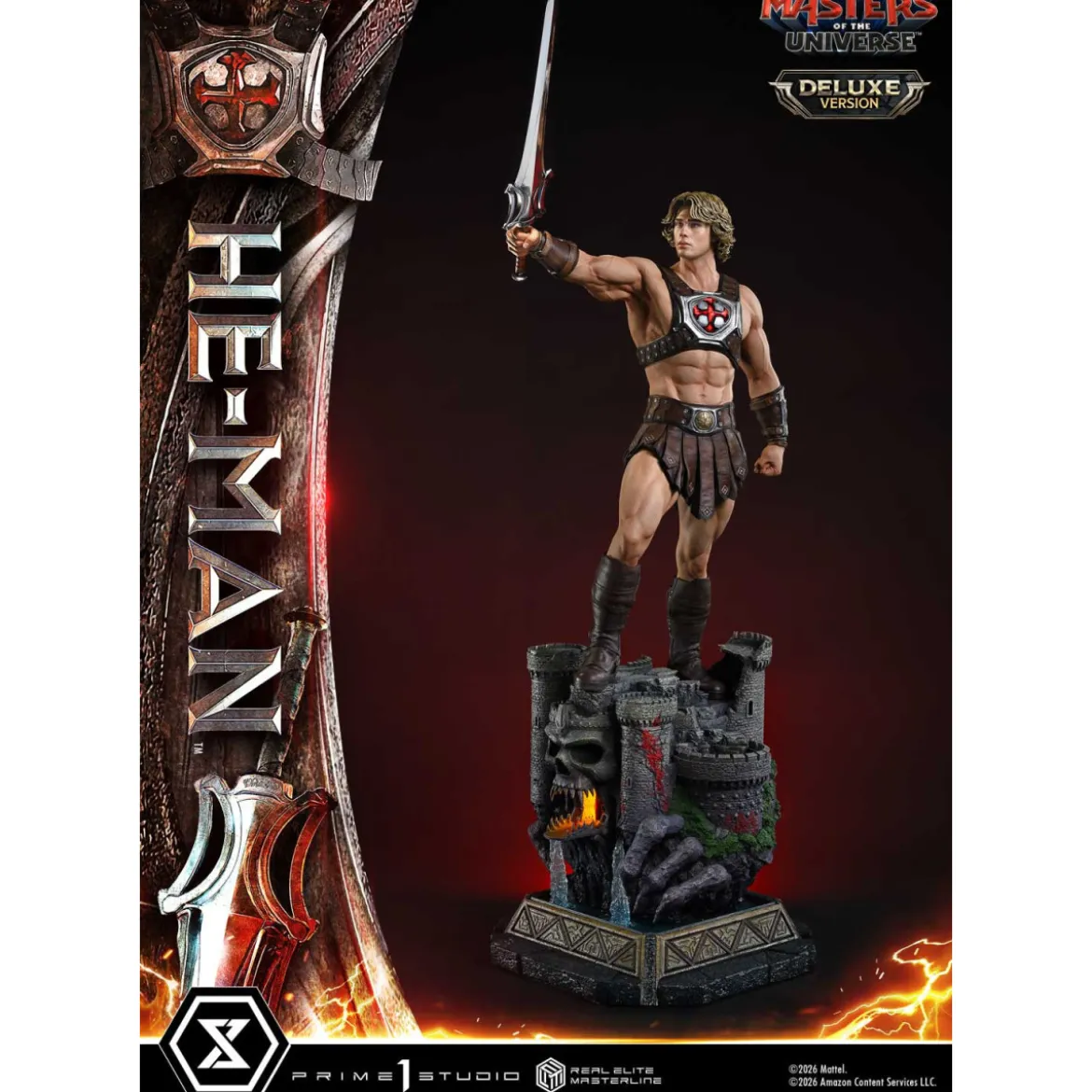 Prime 1 Studio - He-Man Deluxe Bonus Version - Masters of the Universe (2026) Real Elite Masterline 1/3