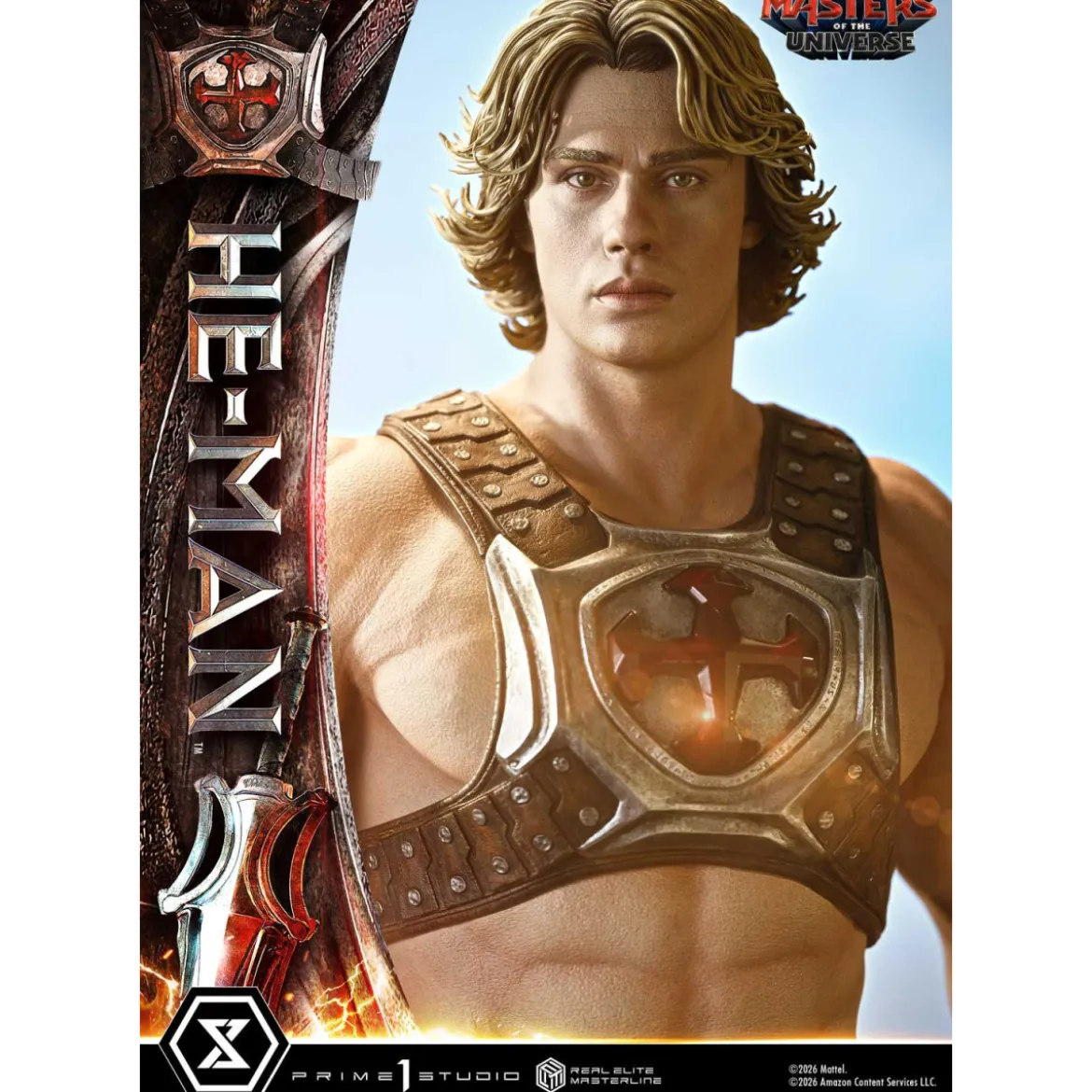 Prime 1 Studio - He-Man Deluxe Bonus Version - Masters of the Universe (2026) Real Elite Masterline 1/3