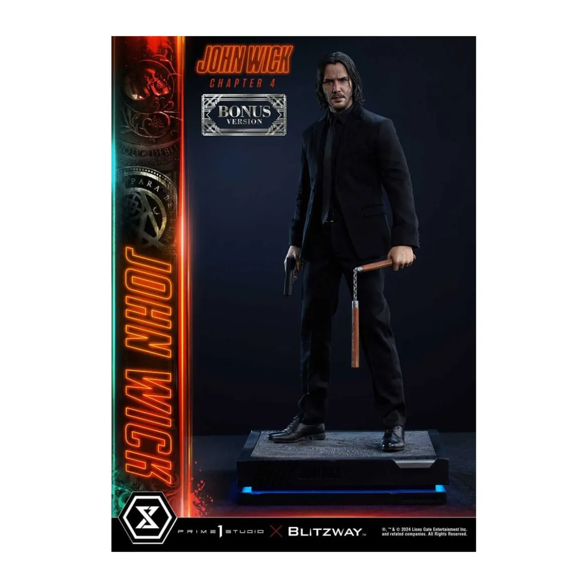 Prime 1 Studio - John Wick Chapter 4 1/4 John Wick Deluxe Bonus Version
