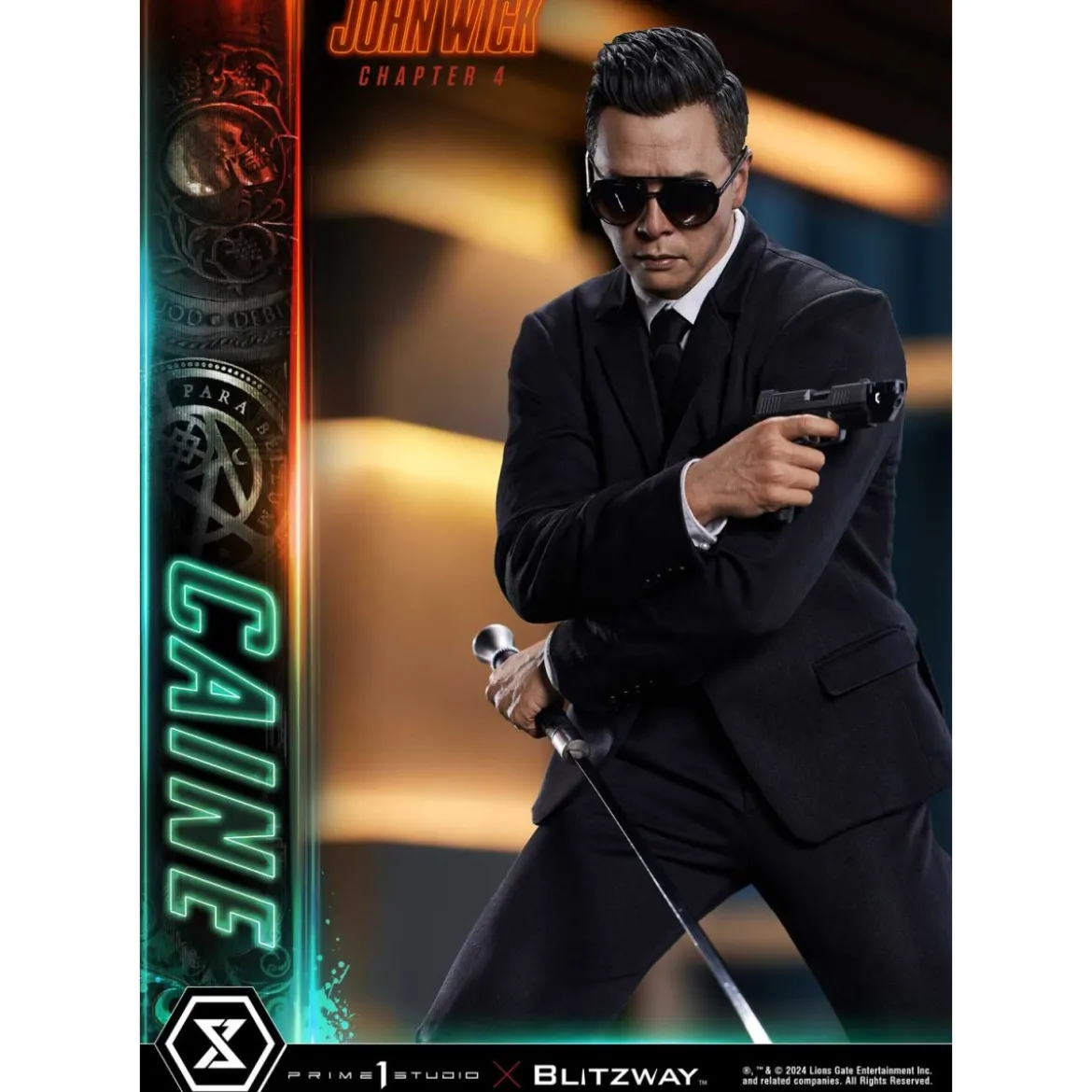 Prime 1 Studio - John Wick Chapter 4 Ultimate Premium Masterline Series 1/4 Caine Deluxe Version