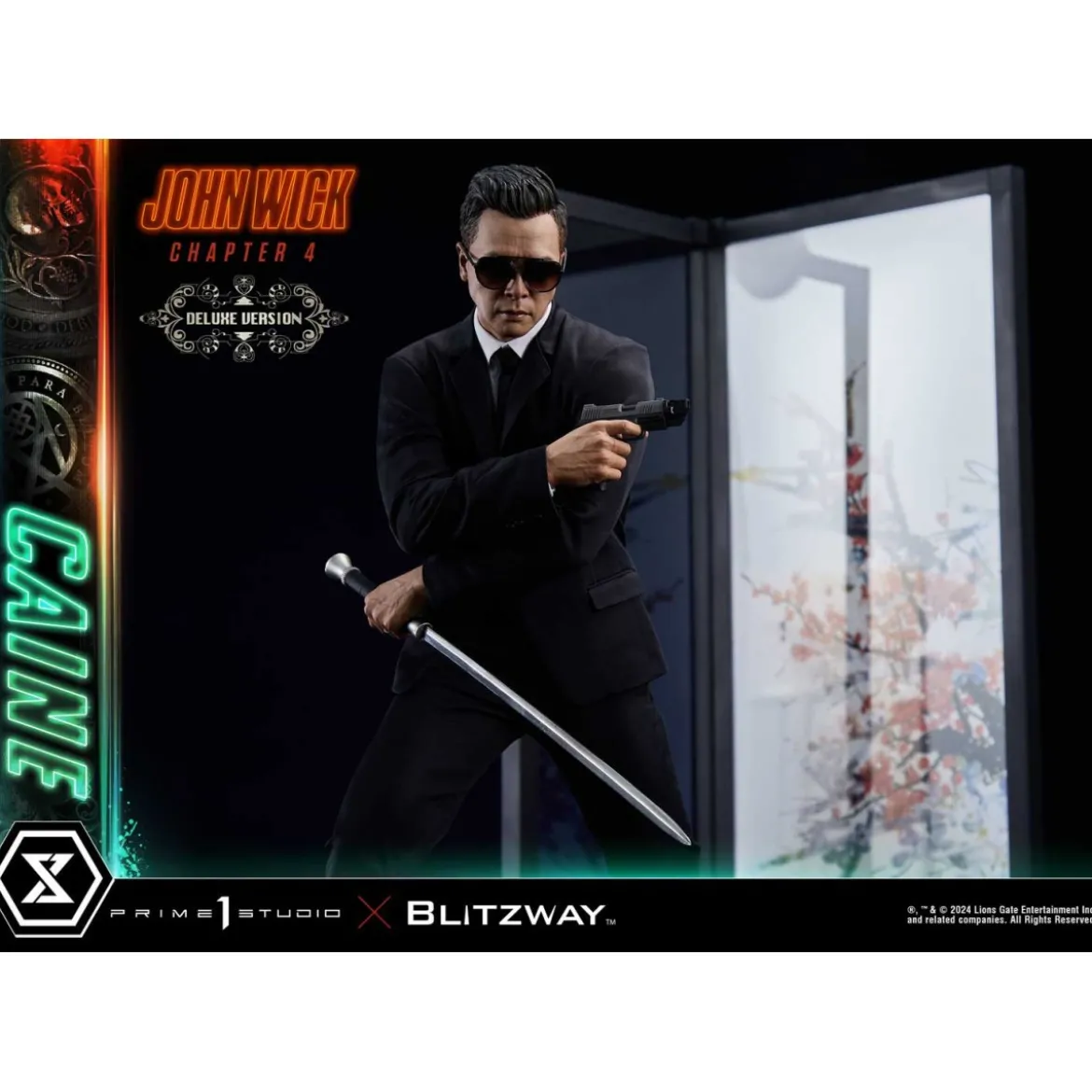 Prime 1 Studio - John Wick Chapter 4 Ultimate Premium Masterline Series 1/4 Caine Deluxe Version