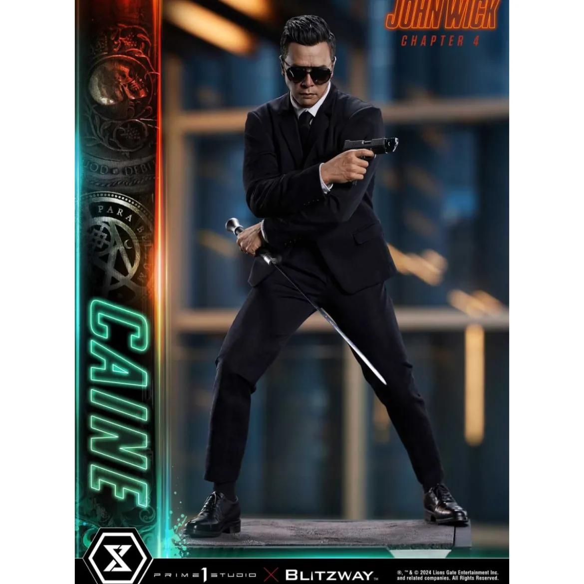 Prime 1 Studio - John Wick Chapter 4 Ultimate Premium Masterline Series 1/4 Caine Deluxe Version