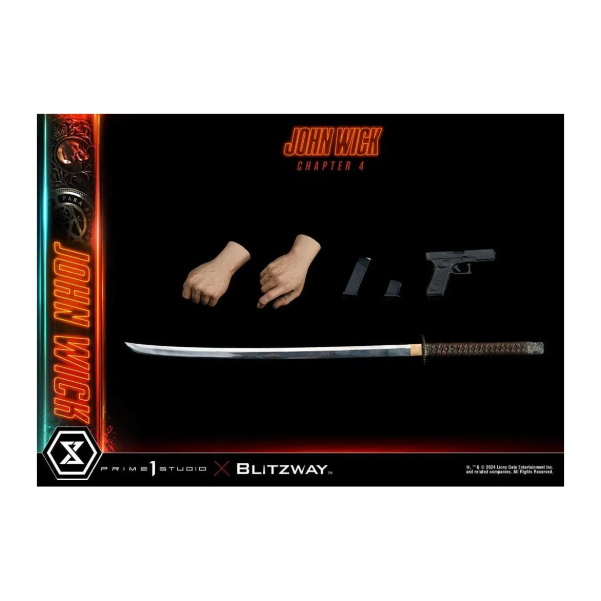 Prime 1 Studio - John Wick Chapter 4 Ultimate Premium Masterline Series 1/4 John Wick Deluxe Version