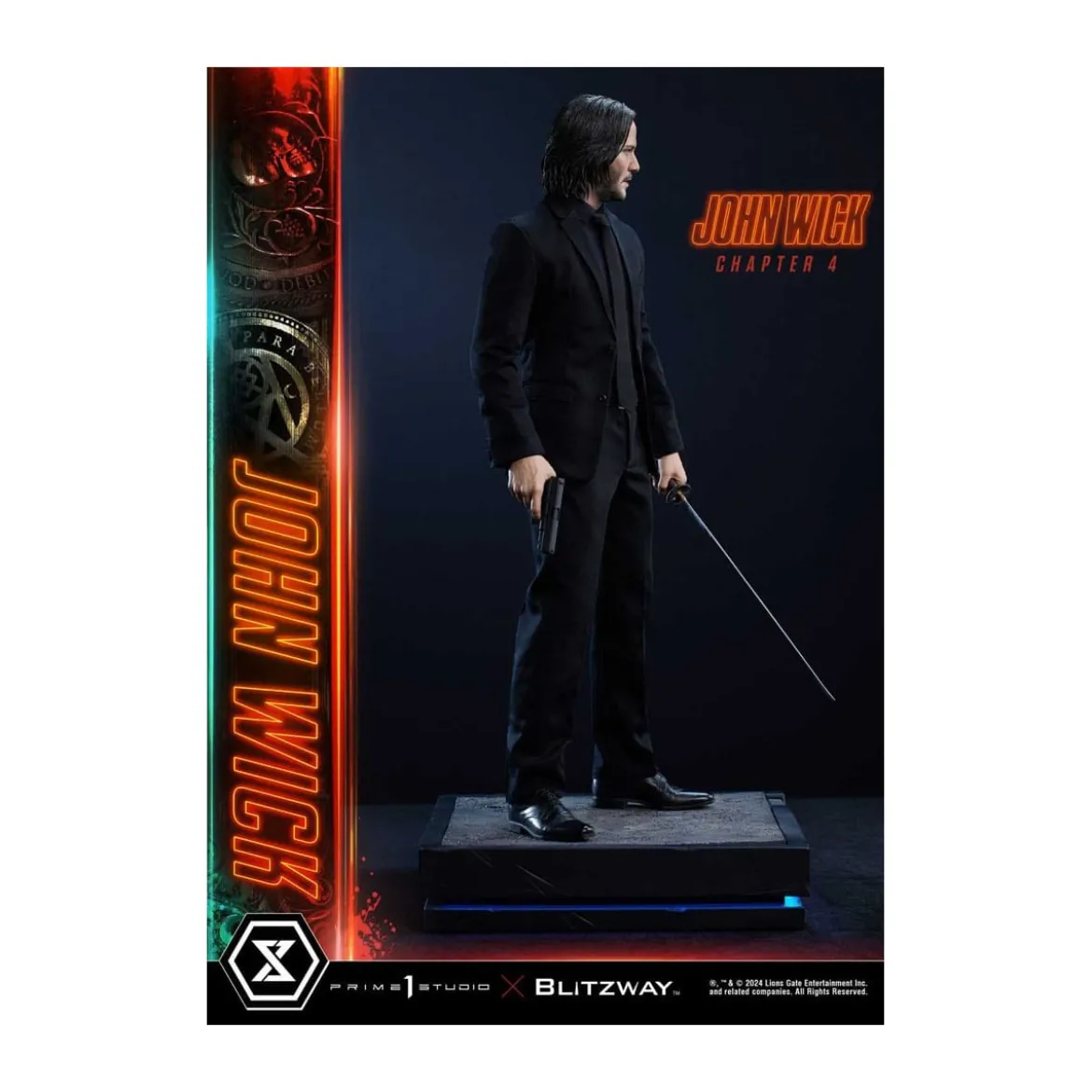 Prime 1 Studio - John Wick Chapter 4 Ultimate Premium Masterline Series 1/4 John Wick Deluxe Version