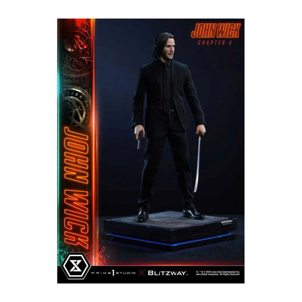 Prime 1 Studio - John Wick Chapter 4 Ultimate Premium Masterline Series 1/4 John Wick Deluxe Version