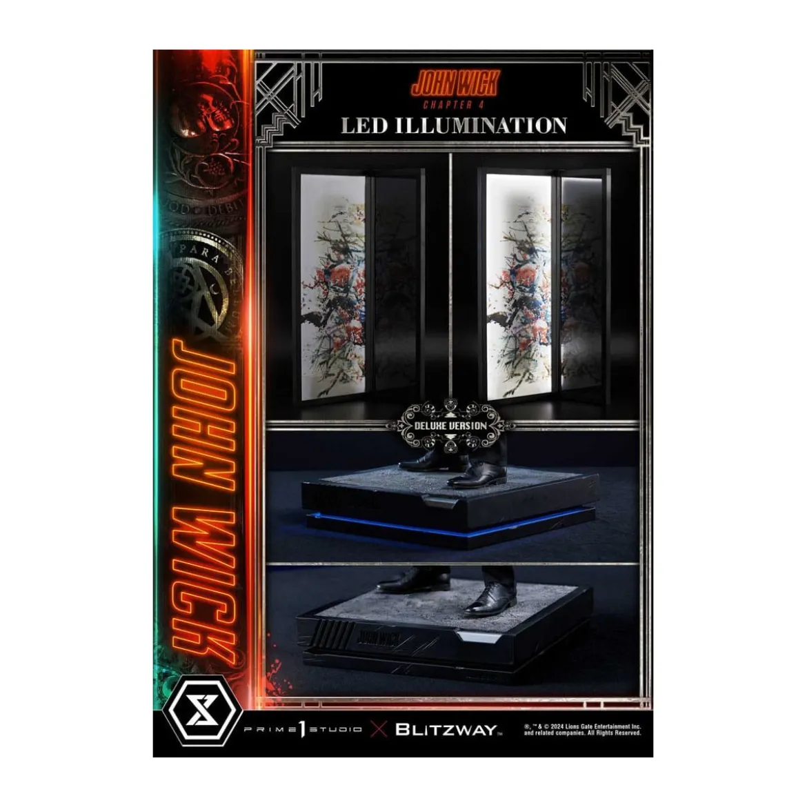 Prime 1 Studio - John Wick Chapter 4 Ultimate Premium Masterline Series 1/4 John Wick Deluxe Version