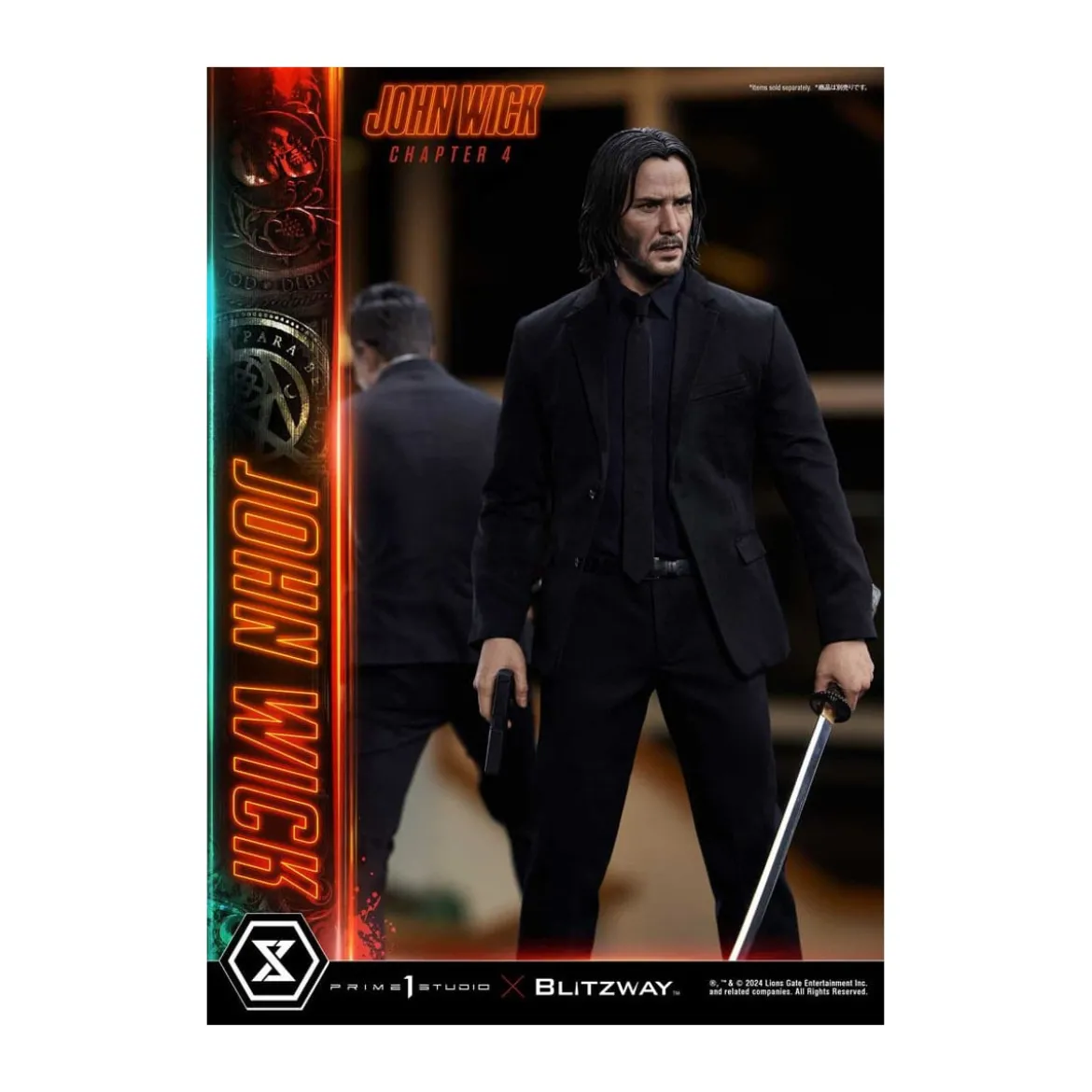 Prime 1 Studio - John Wick Chapter 4 Ultimate Premium Masterline Series 1/4 John Wick Deluxe Version