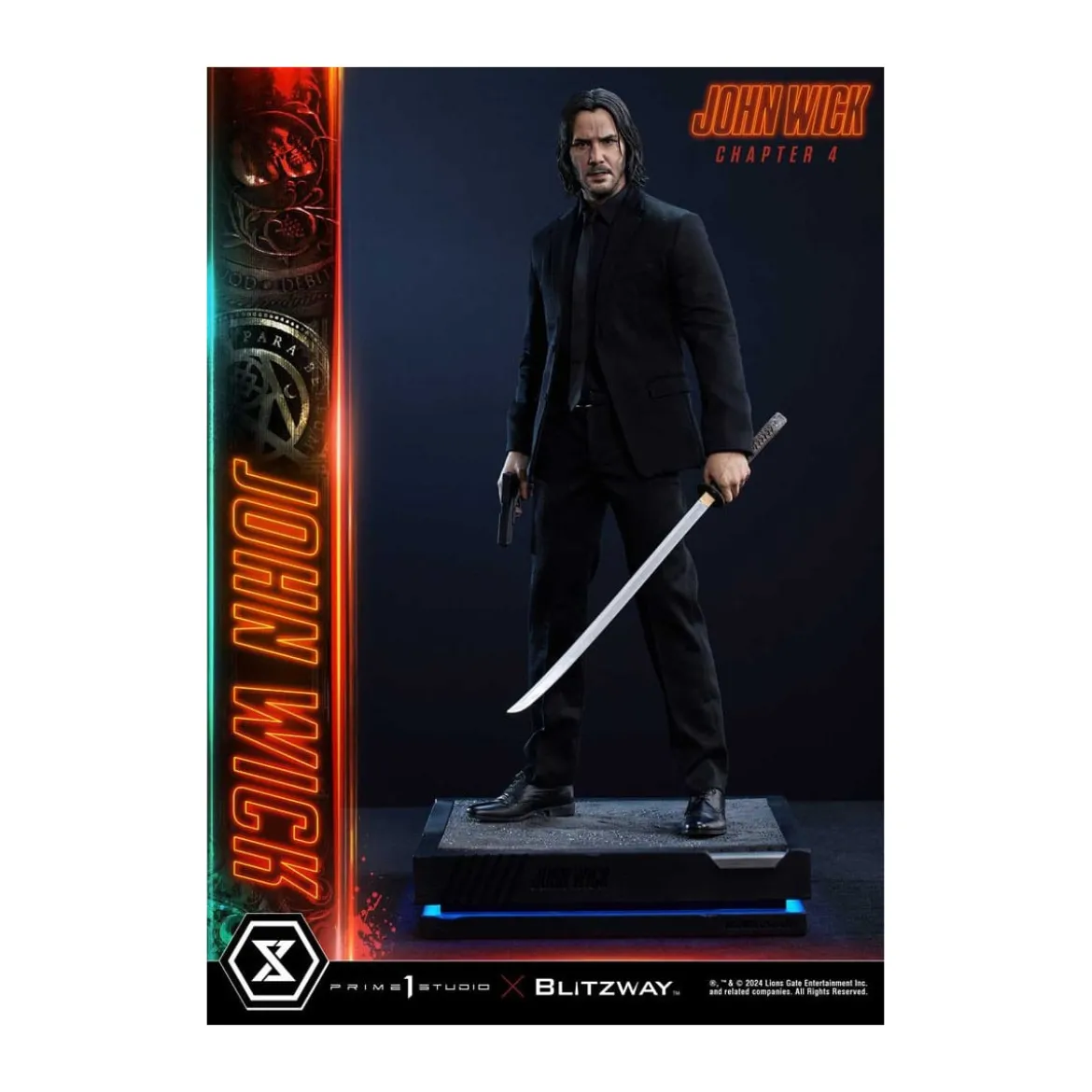 Prime 1 Studio - John Wick Chapter 4 Ultimate Premium Masterline Series 1/4 John Wick Deluxe Version