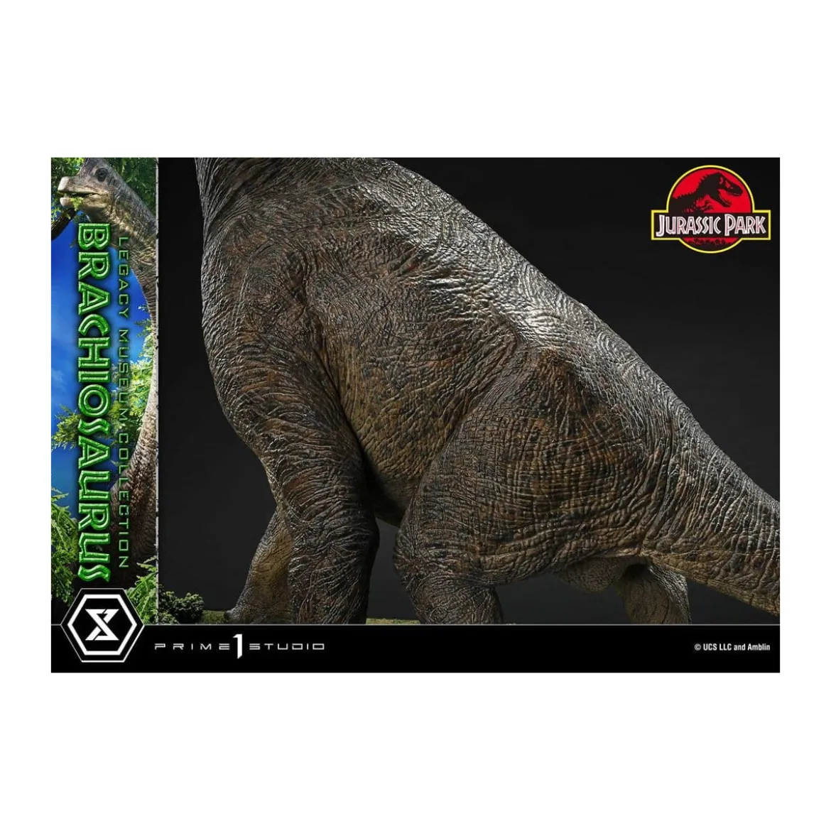 Prime 1 Studio - Jurassic Park - Brachiosaurus Legacy Museum Collection 1/15