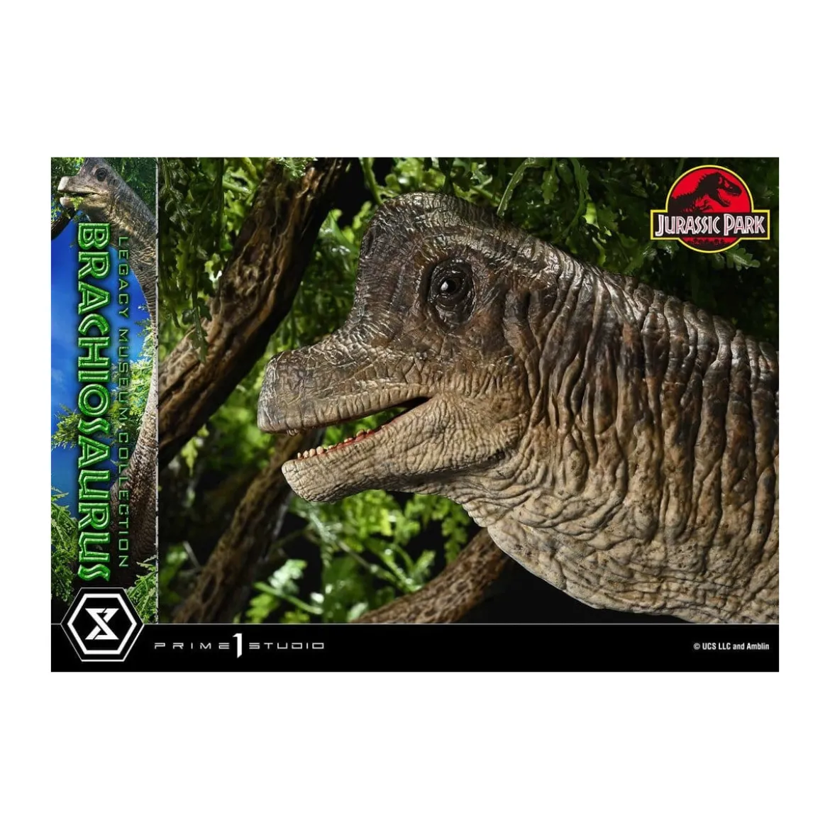 Prime 1 Studio - Jurassic Park - Brachiosaurus Legacy Museum Collection 1/15