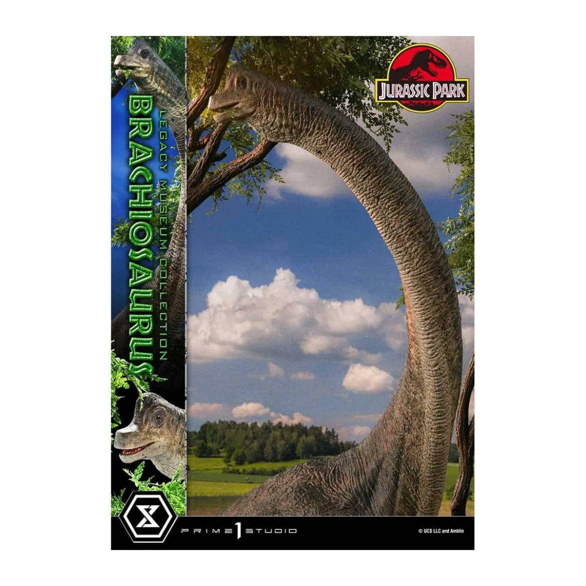 Prime 1 Studio - Jurassic Park - Brachiosaurus Legacy Museum Collection 1/15