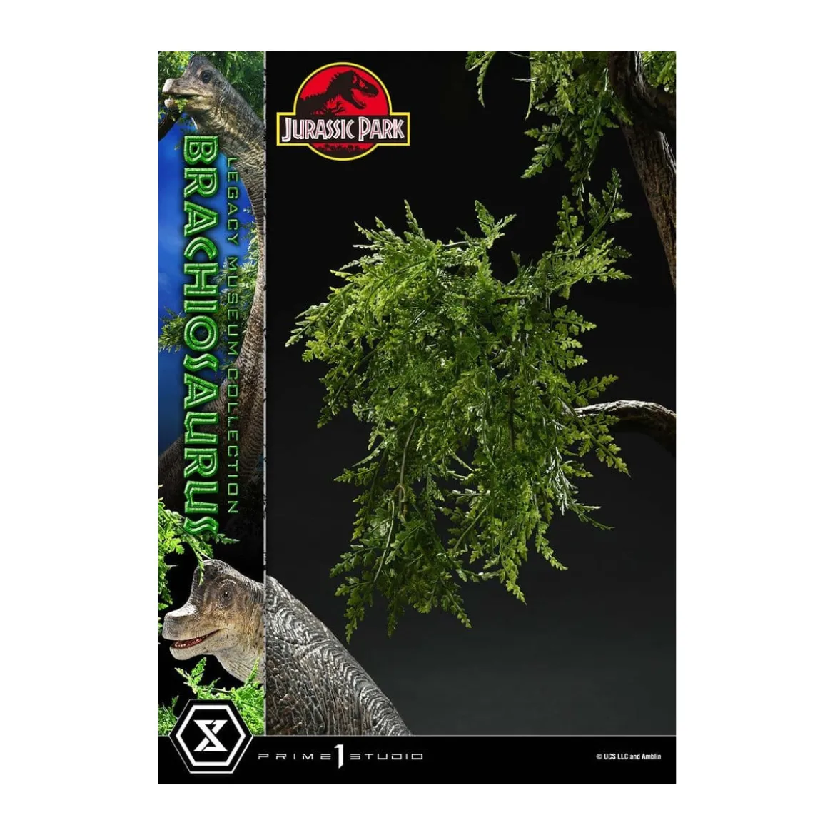 Prime 1 Studio - Jurassic Park - Brachiosaurus Legacy Museum Collection 1/15