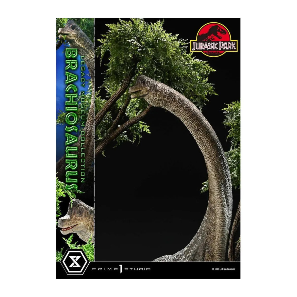 Prime 1 Studio - Jurassic Park - Brachiosaurus Legacy Museum Collection 1/15
