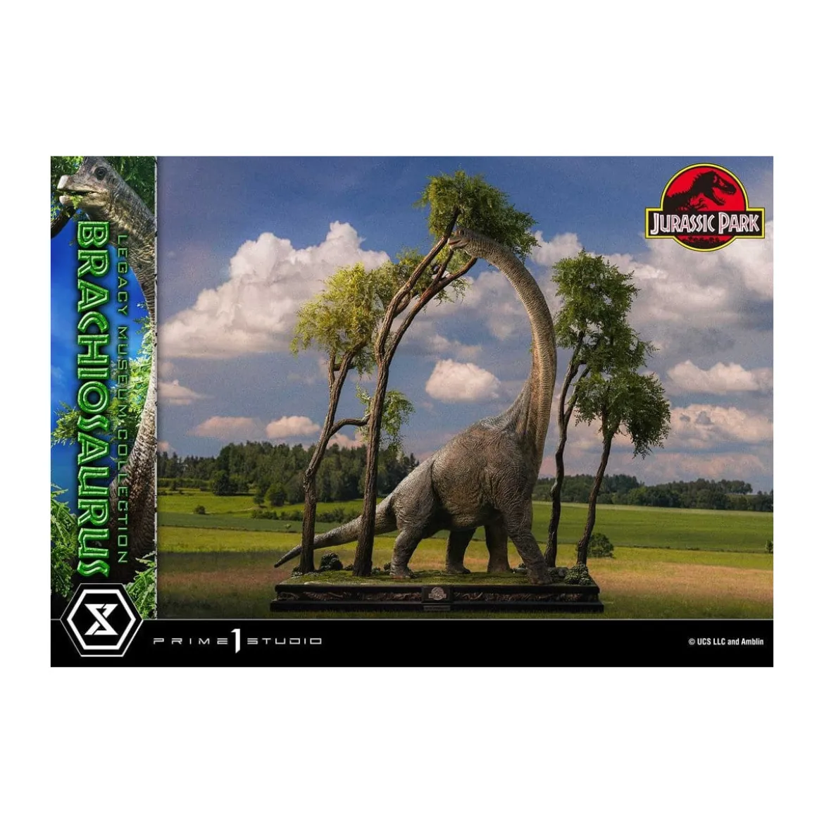 Prime 1 Studio - Jurassic Park - Brachiosaurus Legacy Museum Collection 1/15