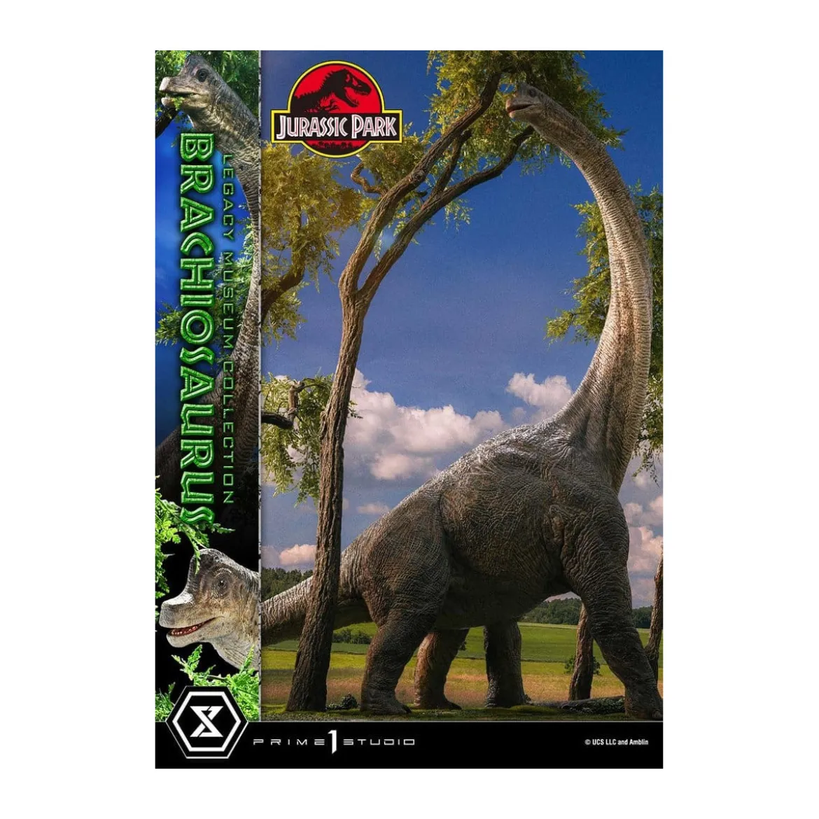 Prime 1 Studio - Jurassic Park - Brachiosaurus Legacy Museum Collection 1/15