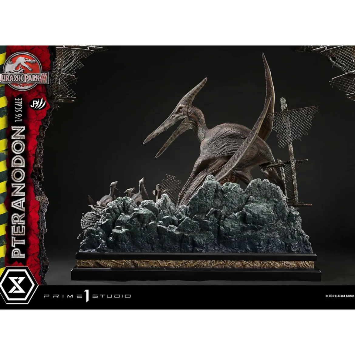 Prime 1 Studio - Jurassic Park III - Pteranodon Legacy Museum Collection 1/6