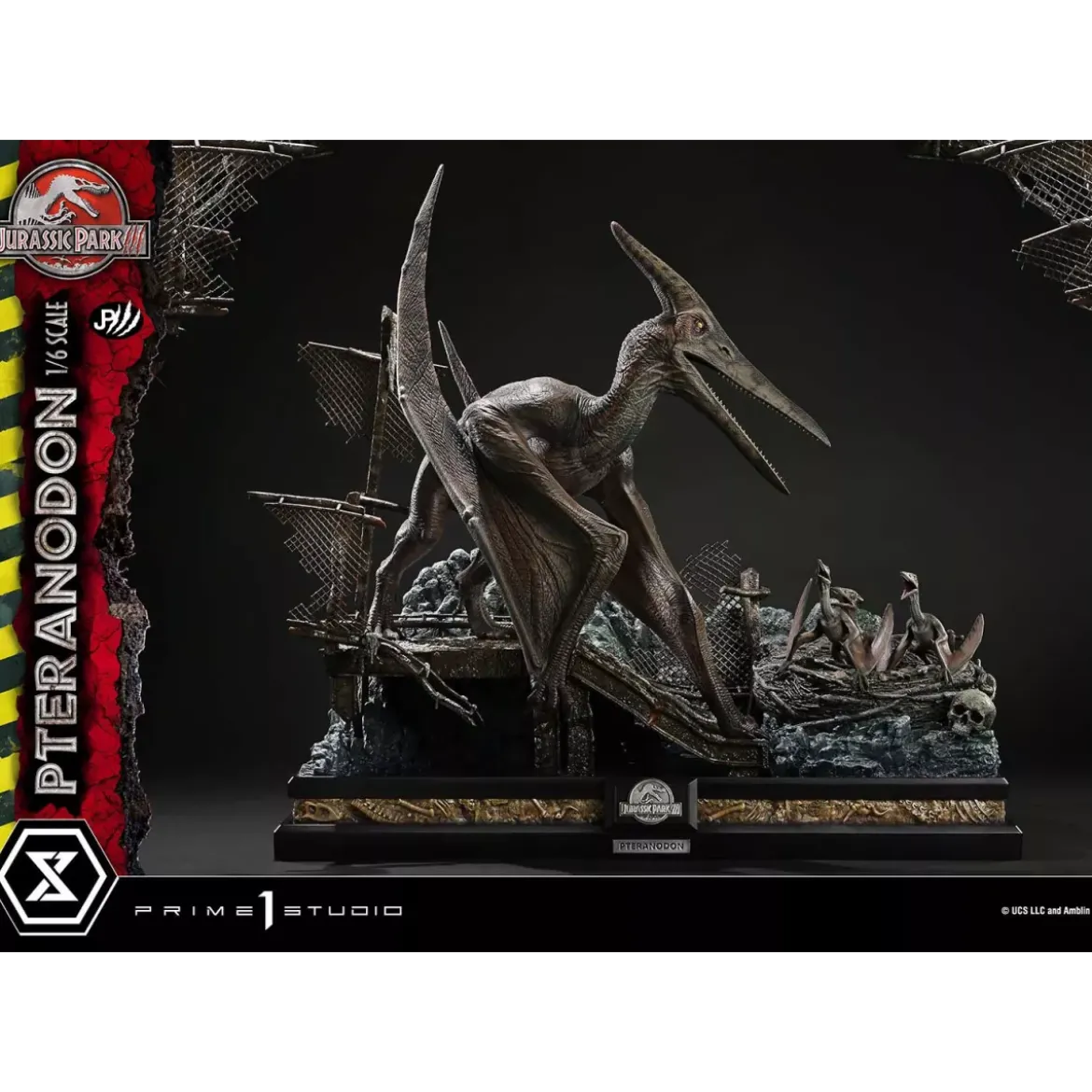 Prime 1 Studio - Jurassic Park III - Pteranodon Legacy Museum Collection 1/6