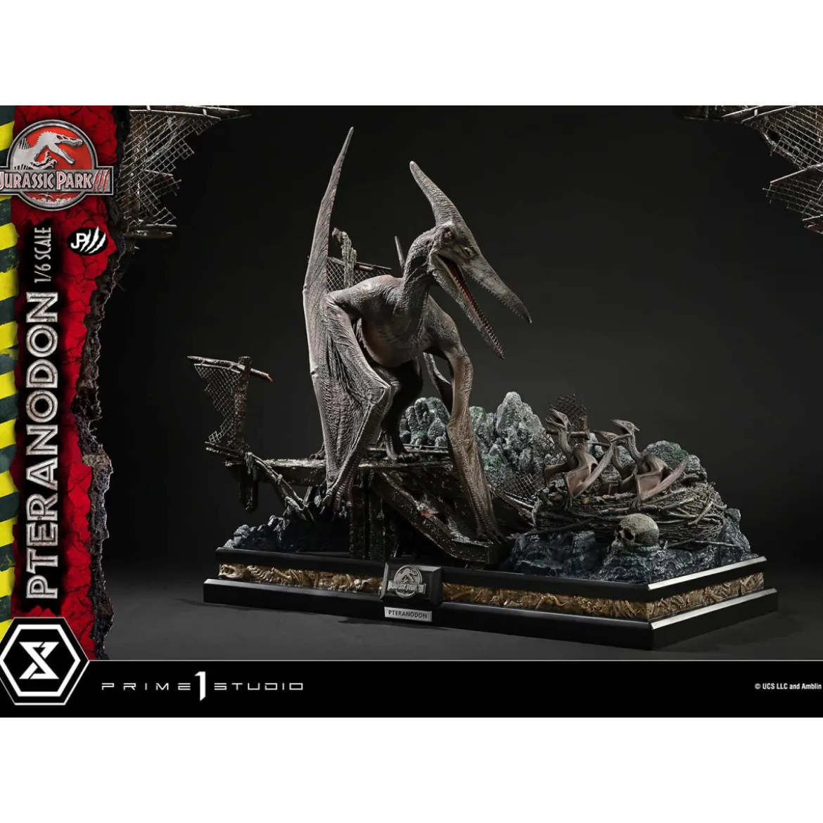 Prime 1 Studio - Jurassic Park III - Pteranodon Legacy Museum Collection 1/6