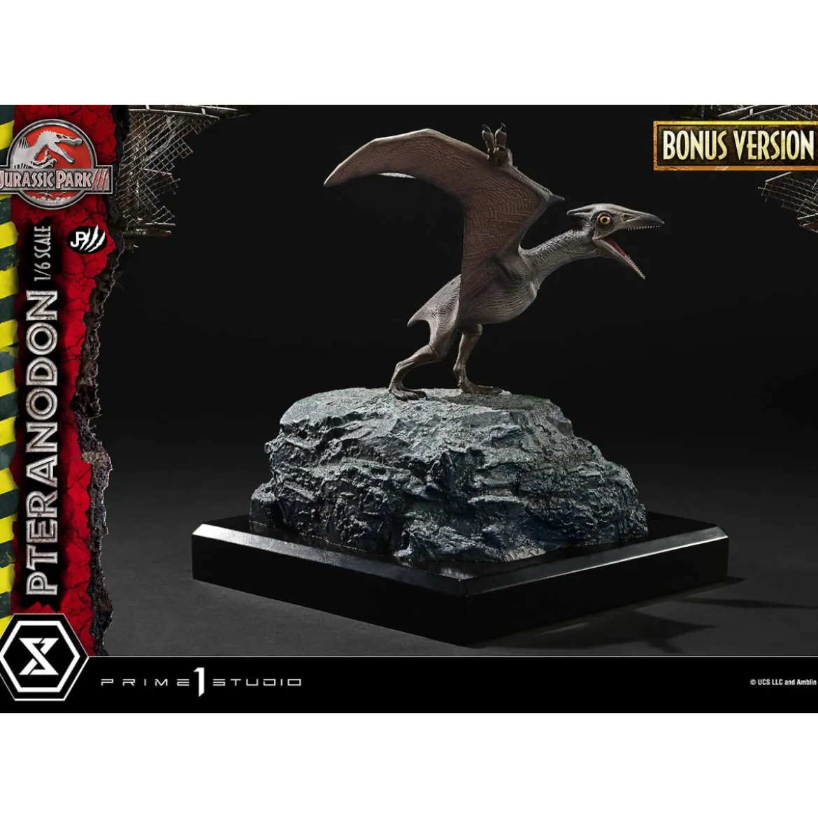 Prime 1 Studio - Jurassic Park III - Pteranodon Bonus Version Legacy Museum Collection 1/6